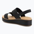 Sandale de damă  Crocs Brooklyn Matte Wrap Low Wedge black/cashew 3