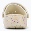 Șlapi pentru copii Crocs Classic Glow Paint Splatter summit white/multi 7