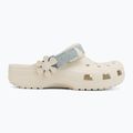 Șlapi pentru copii Crocs Classic Denim Flower Adjustment Backstrap summit white 3