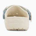 Șlapi pentru copii Crocs Classic Denim Flower Adjustment Backstrap summit white 7