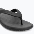 Șlapi Crocs Coast Flip black/slate grey 7