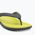Șlapi Crocs Coast Flip slate grey/citrus 7