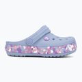 Șlapi pentru copii Crocs Crockband Glow Confetti Band blue haze/multi 3