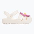 Sandale pentru copii Crocs Classic Flower chalk 2