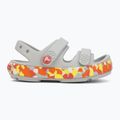 Sandale pentru copii Crocs Crocband Cruiser Glow Confetti Band atmosphere/flame 2