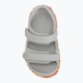 Sandale pentru copii Crocs Crocband Cruiser Glow Confetti Band atmosphere/flame 5