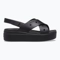 Sandale pentru femei Crocs Broklyn 4U Cross Strap black 2