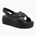 Sandale pentru femei Crocs Broklyn 4U Cross Strap black