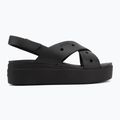 Sandale pentru femei Crocs Broklyn 4U Cross Strap black 2