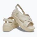 Sandale pentru femei Crocs Broklyn 4U Cross Strap frappe 6