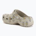 Șlapi pentru femei Crocs Classic Platform Floral meteor 4
