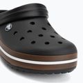 Șlapi Crocs Crocband Gum black 8