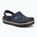 Șlapi Crocs Crocband Gum navy 2