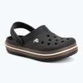 Șlapi pentru copii Crocs Crocband Gum black 2