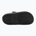 Șlapi pentru copii Crocs Crocband Gum black 5