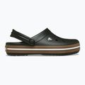 Șlapi pentru copii Crocs Crocband Gum black 2