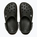 Șlapi pentru copii Crocs Crocband Gum black 5