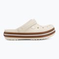 Șlapi pentru copii Crocs Crocband Gum summit white 3