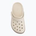 Șlapi pentru copii Crocs Crocband Gum summit white 6