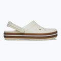 Șlapi pentru copii Crocs Crocband Gum summit white 2