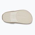 Șlapi pentru copii Crocs Crocband Gum summit white 4