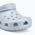 Șlapi pentru copii Crocs Classic Pearl Shine blue frost 8