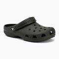 Șlapi Crocs Classic army green