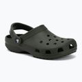 Șlapi Crocs Classic army green 2