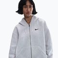 Bluză pentru femei Nike Sportswear Phoenix Fleece birch heather/black