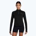 Bluză de alergare pentru femei Nike Tempo Dri-Fit 1 / 4 Zip black