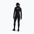 Bluză cu mânecă lungă de alergare pentru femei Nike Tempo Swoosh Run Dri-Fit 1/4-Zip black/white 3