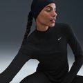Bluză cu mânecă lungă de alergare pentru femei Nike Tempo Swoosh Run Dri-Fit 1/4-Zip black/white 4