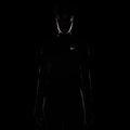 Bluză cu mânecă lungă de alergare pentru femei Nike Tempo Swoosh Run Dri-Fit 1/4-Zip black/white 6