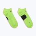 Șosete Nike Running Midweight No-Show volt/black/black 3