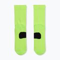 Șosete Nike Running Midweight Crew Volt/Black/Black 3