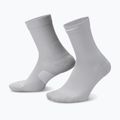 Șosete Nike Running Midweight Crew light smoke grey/pure platinum/white