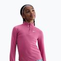 Longsleeve de antrenament pentru copii Nike Dri-Fit 1/4 Zip sweet beet/white 4