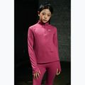 Longsleeve de antrenament pentru copii Nike Dri-Fit 1/4 Zip sweet beet/white 11