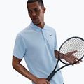 Tricou de tenis pentru bărbați Nike Court Dri-Fit Polo Solid celestine blue / black 5