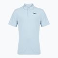 Tricou de tenis pentru bărbați Nike Court Dri-Fit Polo Solid celestine blue / black 7