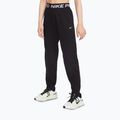 Pantaloni pentru copii Nike Pro Fleece black/black/black/white