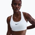 Sutien de antrenament Nike Swoosh Medium Support white/black