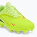Ghete de fotbal pentru copii Nike Phantom 6 Low Club MG hyper crimson/limelight/black 7