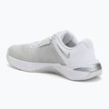 Încălțăminte de antrenament pentru femei Nike Metcon 10 white/platinum tint/metallic silver 3