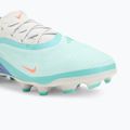 Încălțăminte de fotbal pentru bărbați Nike United Phantom 6 Low Pro Jr FG/MG pistachio frost/hyper orange 7