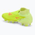 Ghete de fotbal pentru bărbați Nike Phantom 6 High Pro FG hyper crimson/limelight/black 3