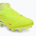Ghete de fotbal pentru bărbați Nike Phantom 6 High Pro FG hyper crimson/limelight/black 7