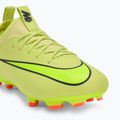 Ghete de fotbal pentru copii Nike Mercurial Vapor 16 Academy FG/MG limelight/hyper crimson/volt 7