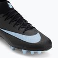 Încălțăminte de fotbal pentru bărbați Nike Mercurial Superfly 10 Academy AG black/ice blue 7