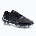 Încălțăminte de fotbal pentru bărbați Nike Phantom 6 Low Elite SG-Pro black/black
